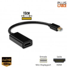 Cabo Adaptador Mini Displayport x HDMI ADP-MDPHDMI10BK Plus Cable